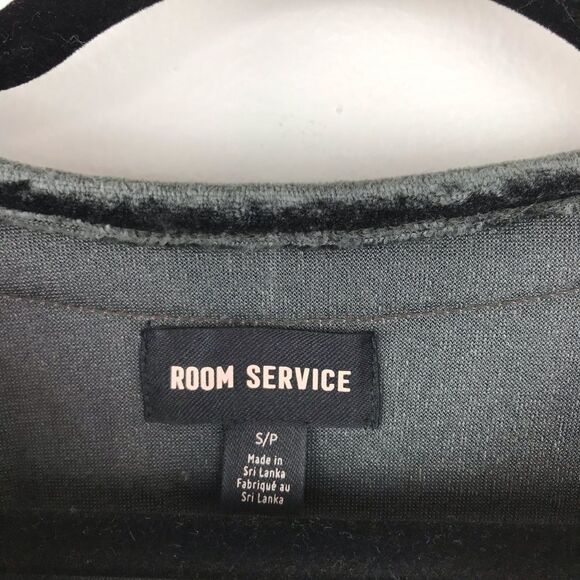 NWT‎ room service crushed velvet tee - Picture 3 of 4